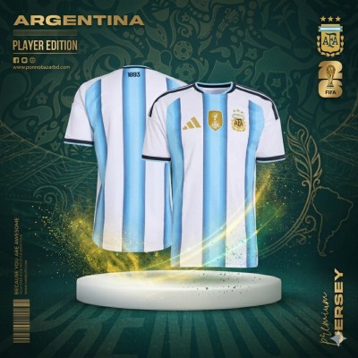 Argentina 2026 World Cup Home Jersey - Player Edition