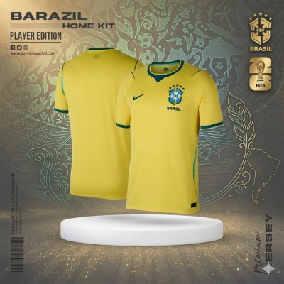 Brazil 2026 World Cup Home Jersey - Player Edition