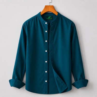 Men's Solid Cotton Shirt Ban Color (ONLY SHIRT) Ask for details